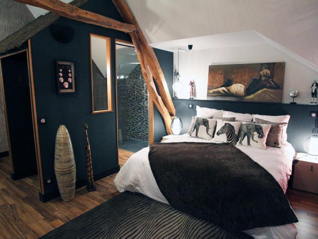 Bed and Breakfast Aux 5 Sens Tillé Esterno foto